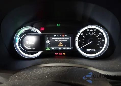 2017 Kia Niro Lx from USA, damaged, VIN KNDCB3LC3H5073876